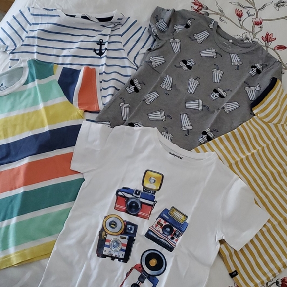 Bunch of short sleeves boys summer t-shirts. - Picture 3 of 3